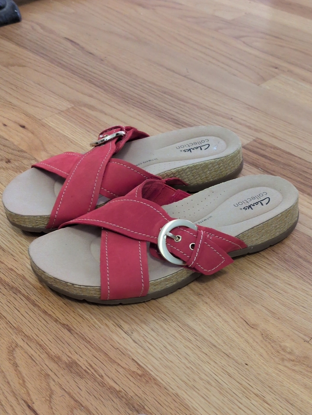 Clarks Collection Buckle Sandals - Picture 3 of 13